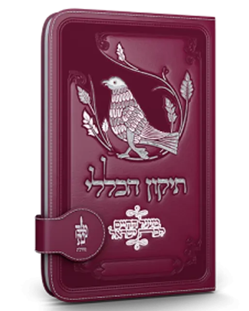 ספרי ברסלב- ספרי נשים תיקון כללי צבע בורדו